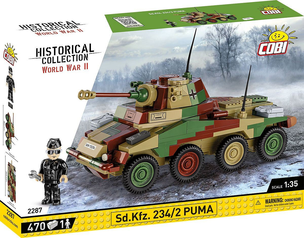 Cobi 2287 Sd.Kfz. 234/2 PUMA Koottava Panssari