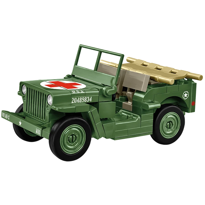 Cobi 2295 Historical Collection WW II Medical Willys MB