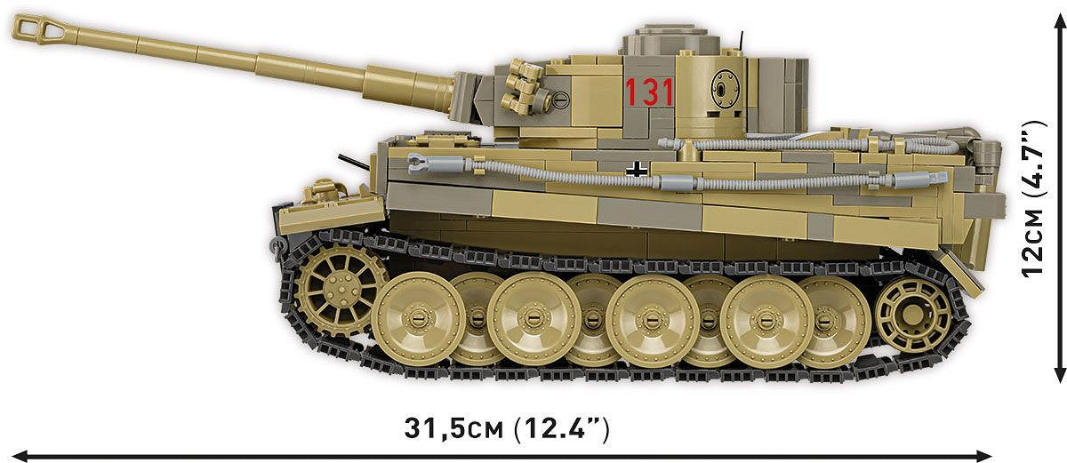 Cobi 2588 Panzer VI Tiger no131 Koottava Panssarivaunu