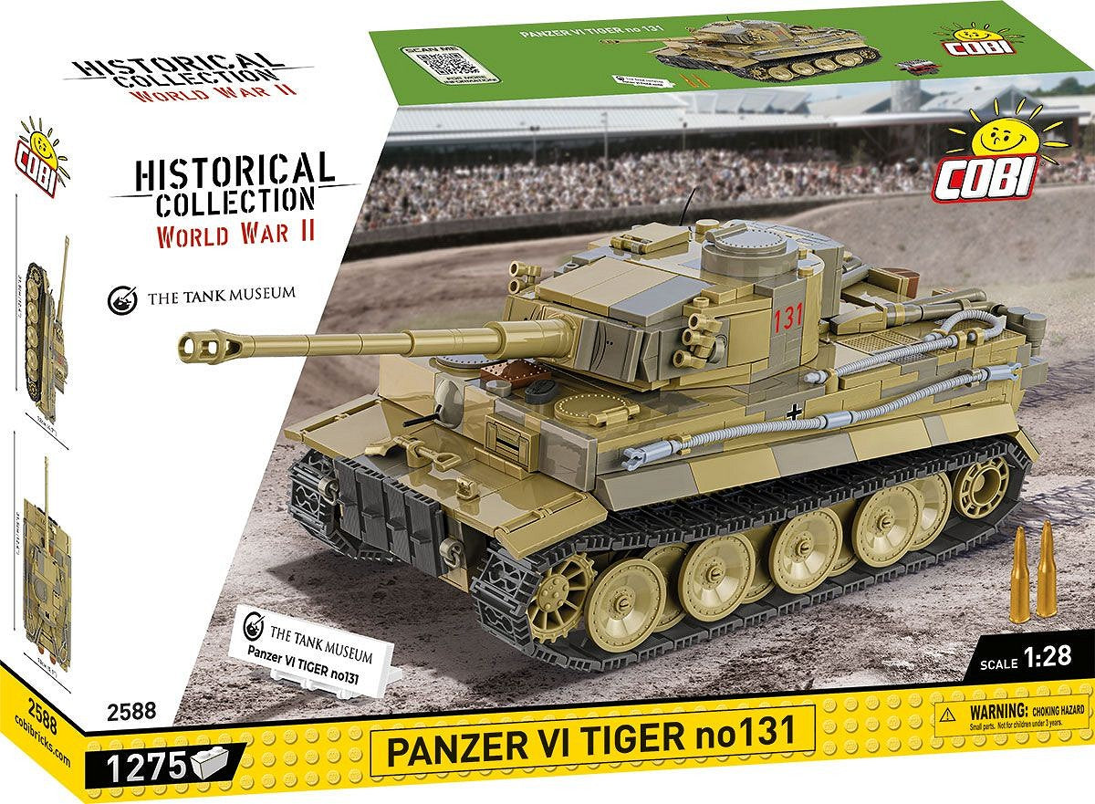 Cobi 2588 Panzer VI Tiger no131 Koottava Panssarivaunu