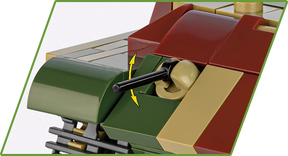 Cobi 2732 Pz.Kpfw. VI B Tiger II "Köningstiger" Koottava Panssarivaunu 500 Osaa