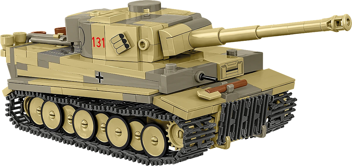 Cobi 2734 Panzer VI Tiger I no131 Koottava Panssarivaunu 442 Osaa