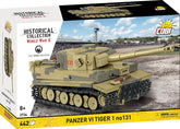 Cobi 2734 Panzer VI Tiger I no131 Koottava Panssarivaunu 442 Osaa