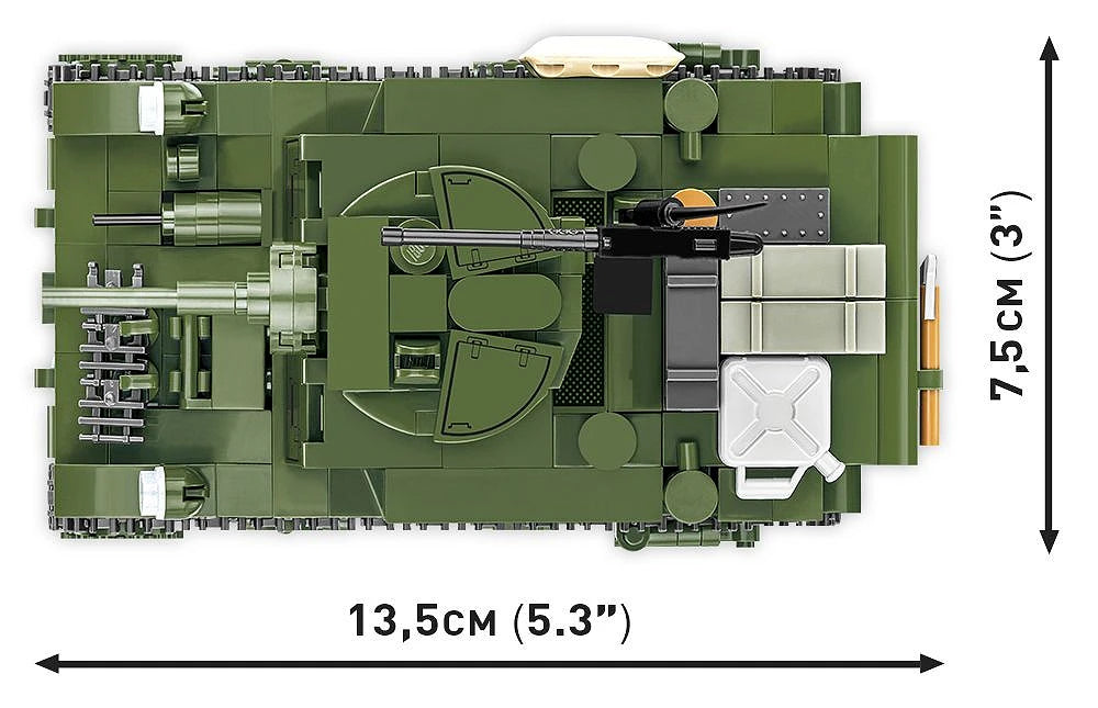 Cobi 3129 M3 Stuart 2 in 1 Koottava Panssarivaunu 1:35