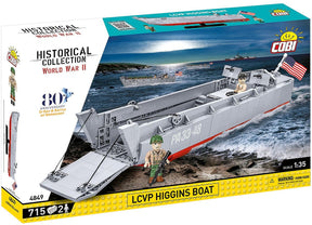 Cobi 4849 LCVP Higgins Boat Koottava Armeijavene