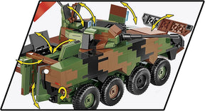 Cobi Armed Forces Kto Rosomak 666 Osaa Rakennettava Panssarivaunu