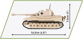 Cobi HC WWII PzKpfw V PANTHER Ausf. G Koottava Panssarivaunu 