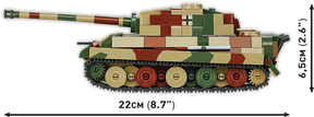 Cobi Hc Wwii  Pz.Kpfw.Vib Tiger Ii Kon. 510 Osaa Koottava Panssarivaunu