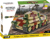 Cobi Hc Wwii  Pz.Kpfw.Vib Tiger Ii Kon. 510 Osaa Koottava Panssarivaunu