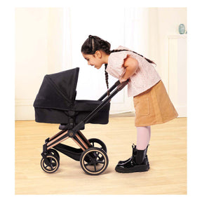 Corolle Cybex Priam 3-in-1 Nukenvaunut Musta/Ruusukulta