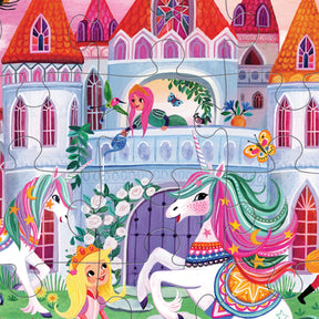 Crocodile Creek 36 Palan Palapeli Lattiapalapeli Yksisarviset Unicorn Castle