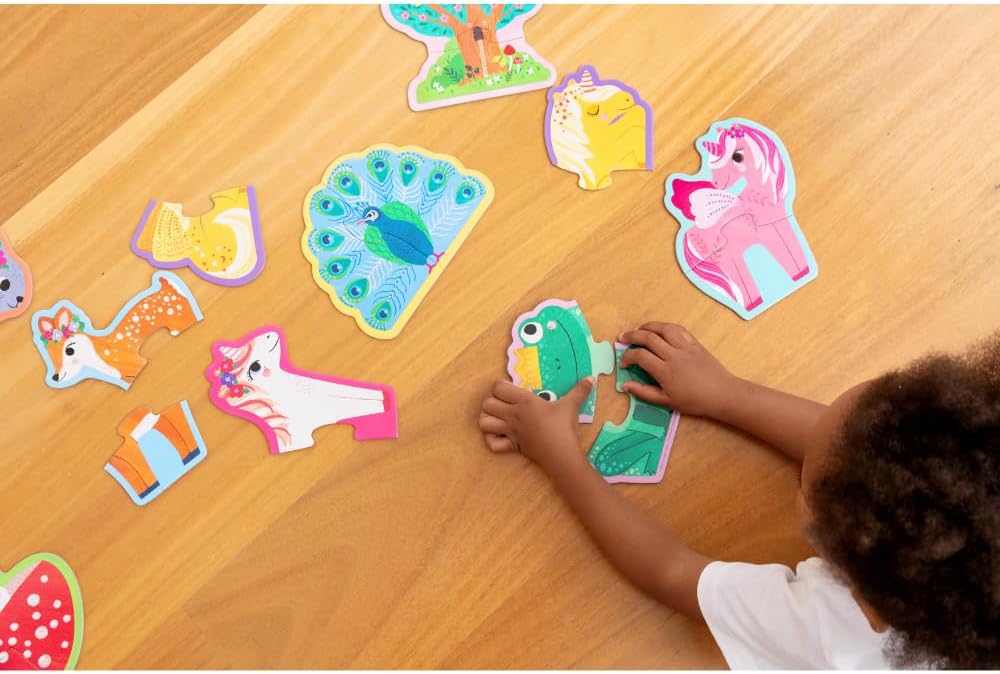 Crocodile Creek Ensipalapeli Let's Begin 10x 2 Palan Palapeli Satumetsä