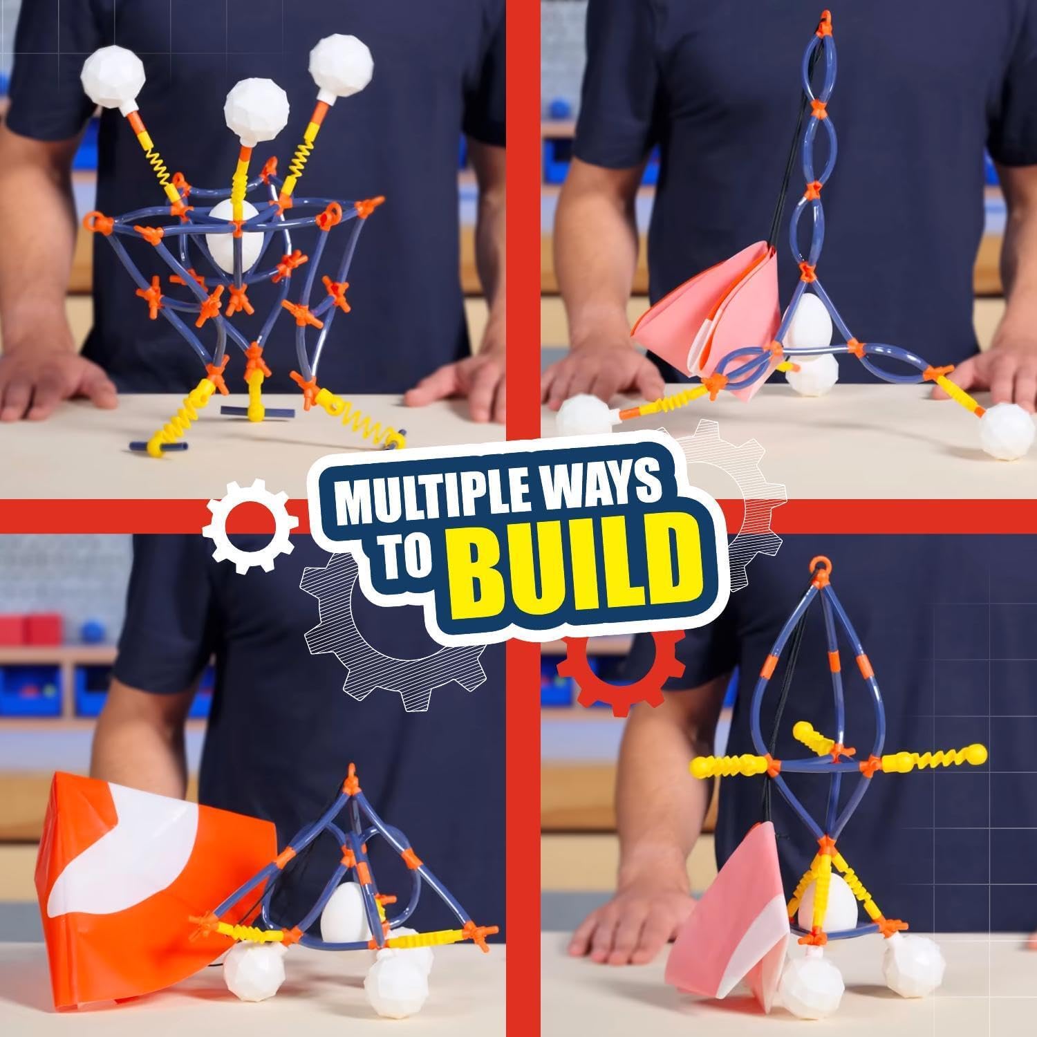 CrunchLabs Egg Drop Challenge Kananmunan Pudotushaaste