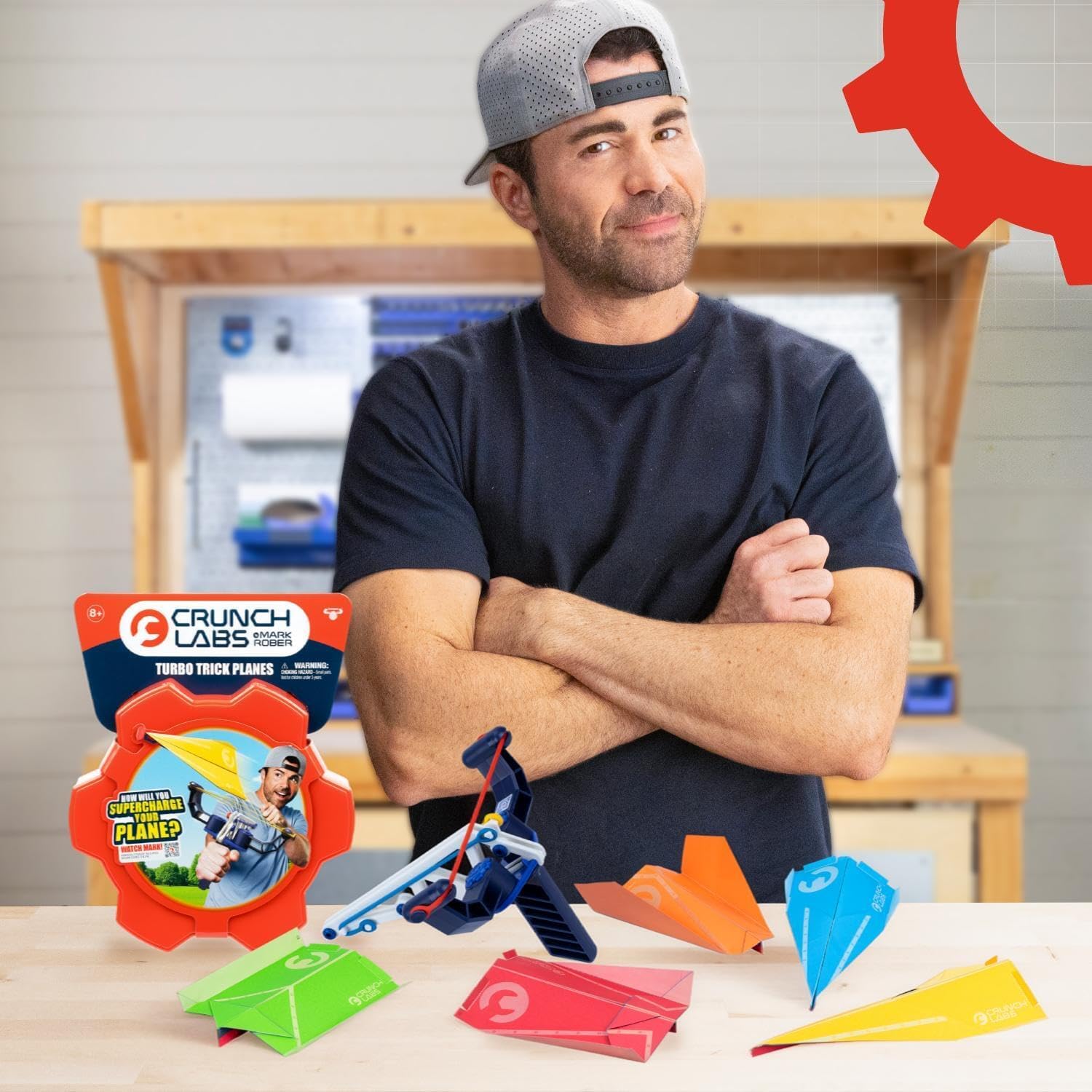 CrunchLabs Turbo Trick Planes Paperilennokkilennätys