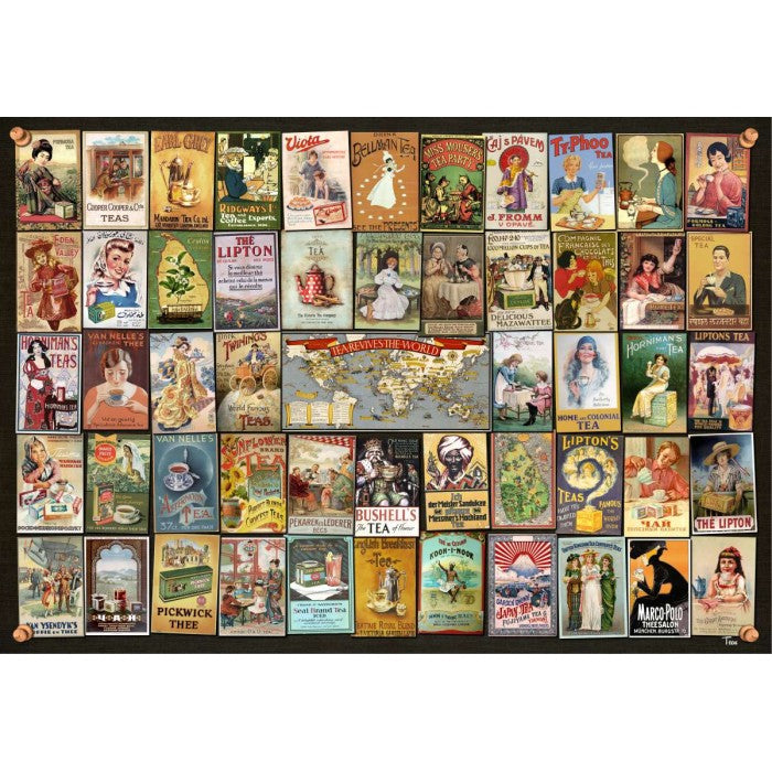 D-Toys 1000 Palan Palapeli Vintage Poster Tears