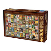 D-Toys 1000 Palan Palapeli Vintage Poster Tears