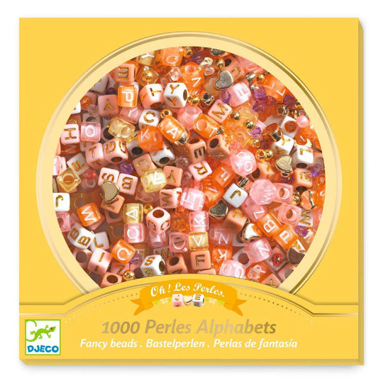 Djeco Koruntekosetti Aakkoshelmet Kulta