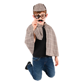 Den Goda Fen Lasten Naamiaisasu Etsivä/Sherlock Holmes 110-116 cm (4-6v)