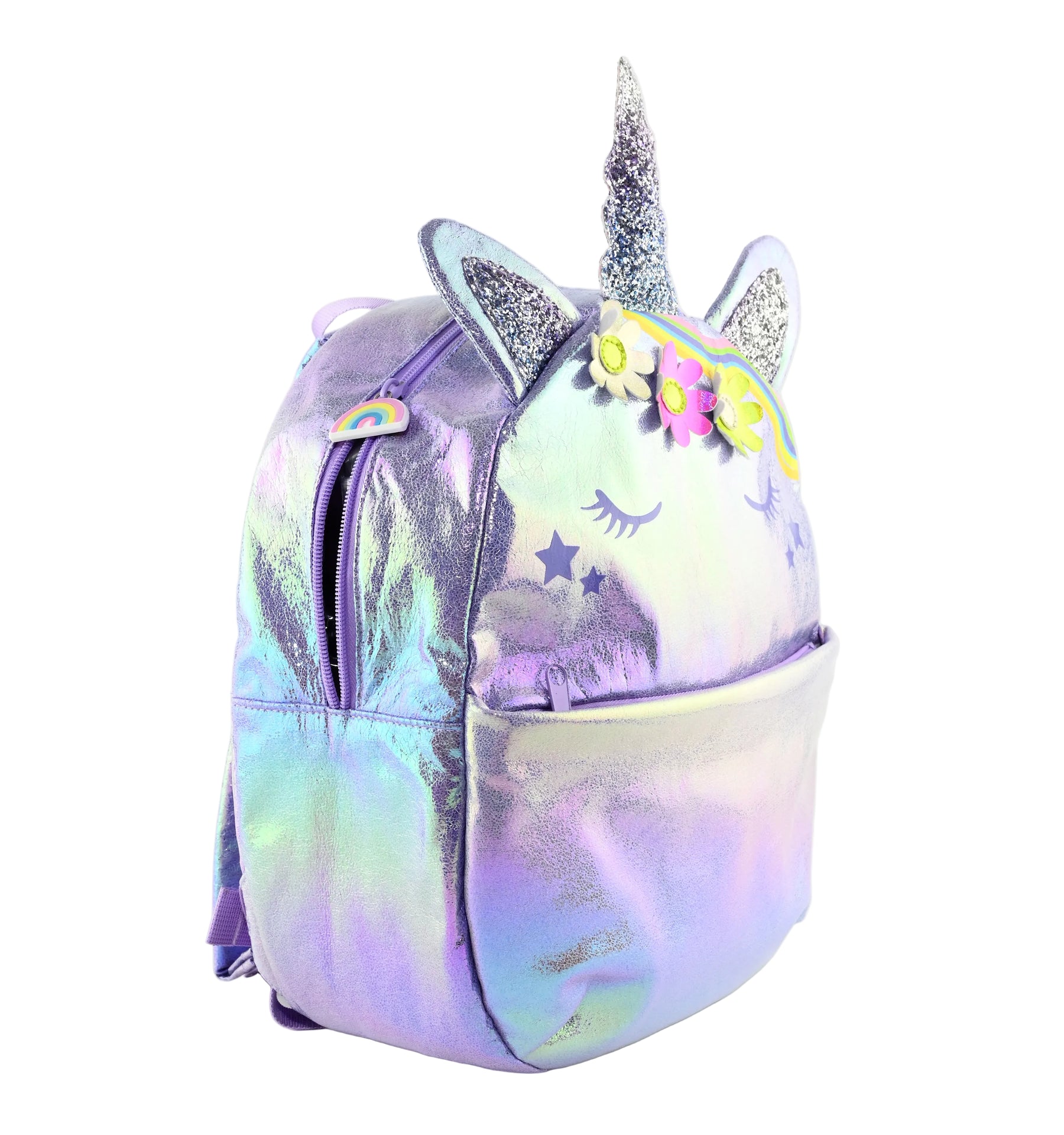 Den Goda Fen Lila Glitter Reppu Yksisarvinen