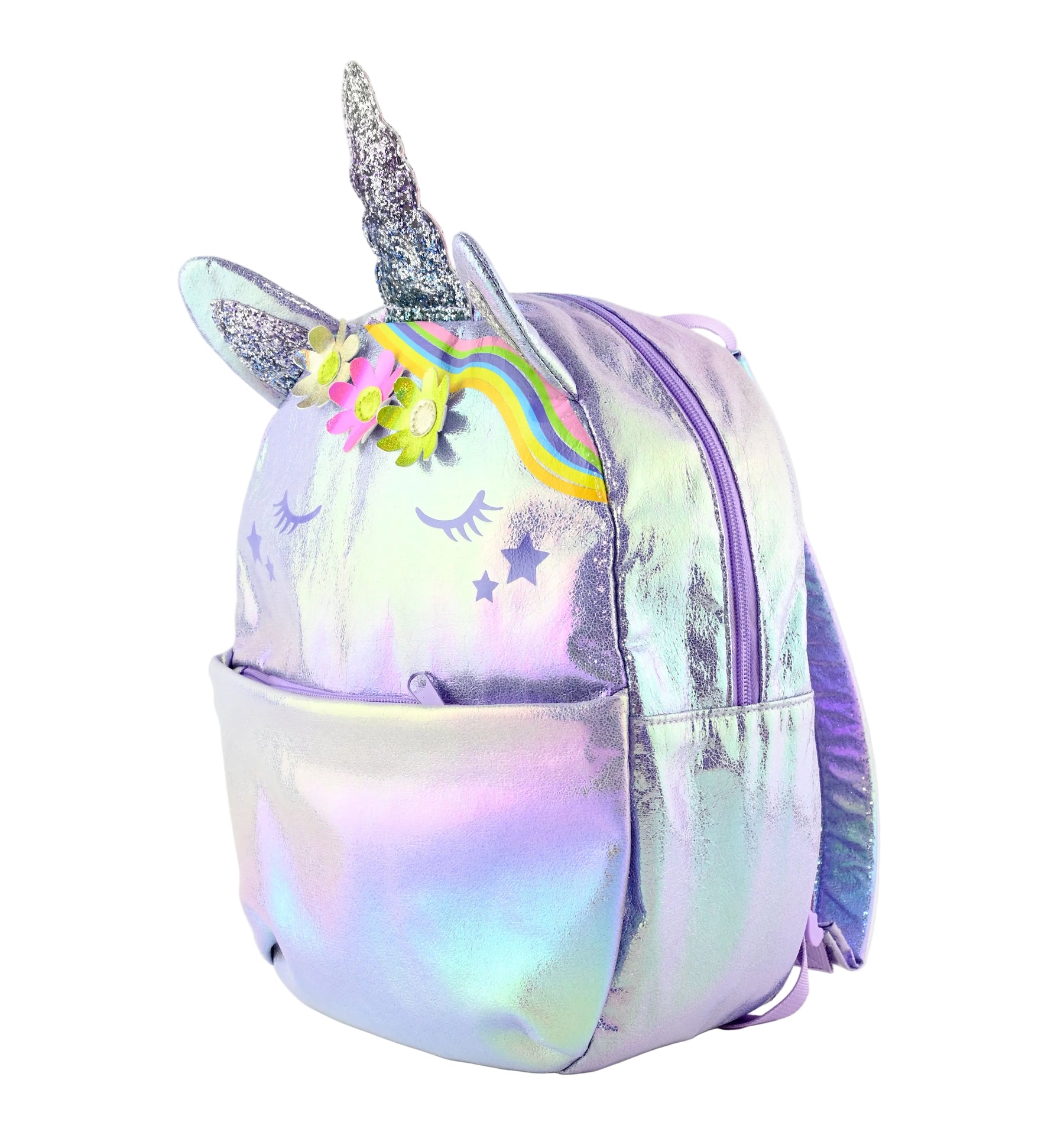 Den Goda Fen Lila Glitter Reppu Yksisarvinen