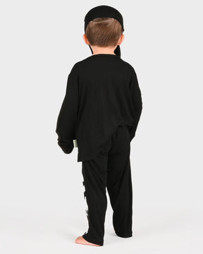 Den Goda Fen Luurankopuku Maskilla 110-116 cm