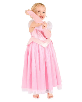 Den Goda Fen "Prinsessa Ruusunen" Pinkki Prinsessamekko 4-6v 110-116cl