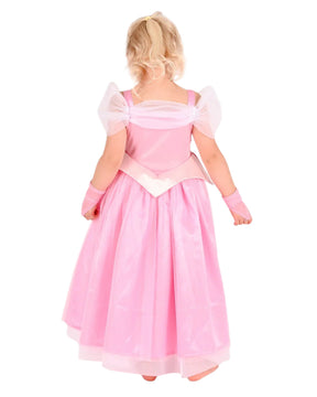 Den Goda Fen "Prinsessa Ruusunen" Pinkki Prinsessamekko 6-8 122-128cl