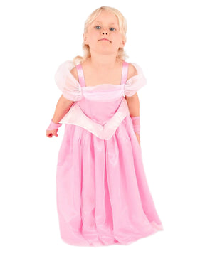 Den Goda Fen "Prinsessa Ruusunen" Pinkki Prinsessamekko 6-8 122-128cl