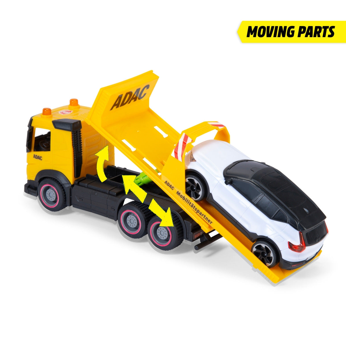 Dickie Toys Autonkuljetusauto/Hinausauto ADAC Volvo