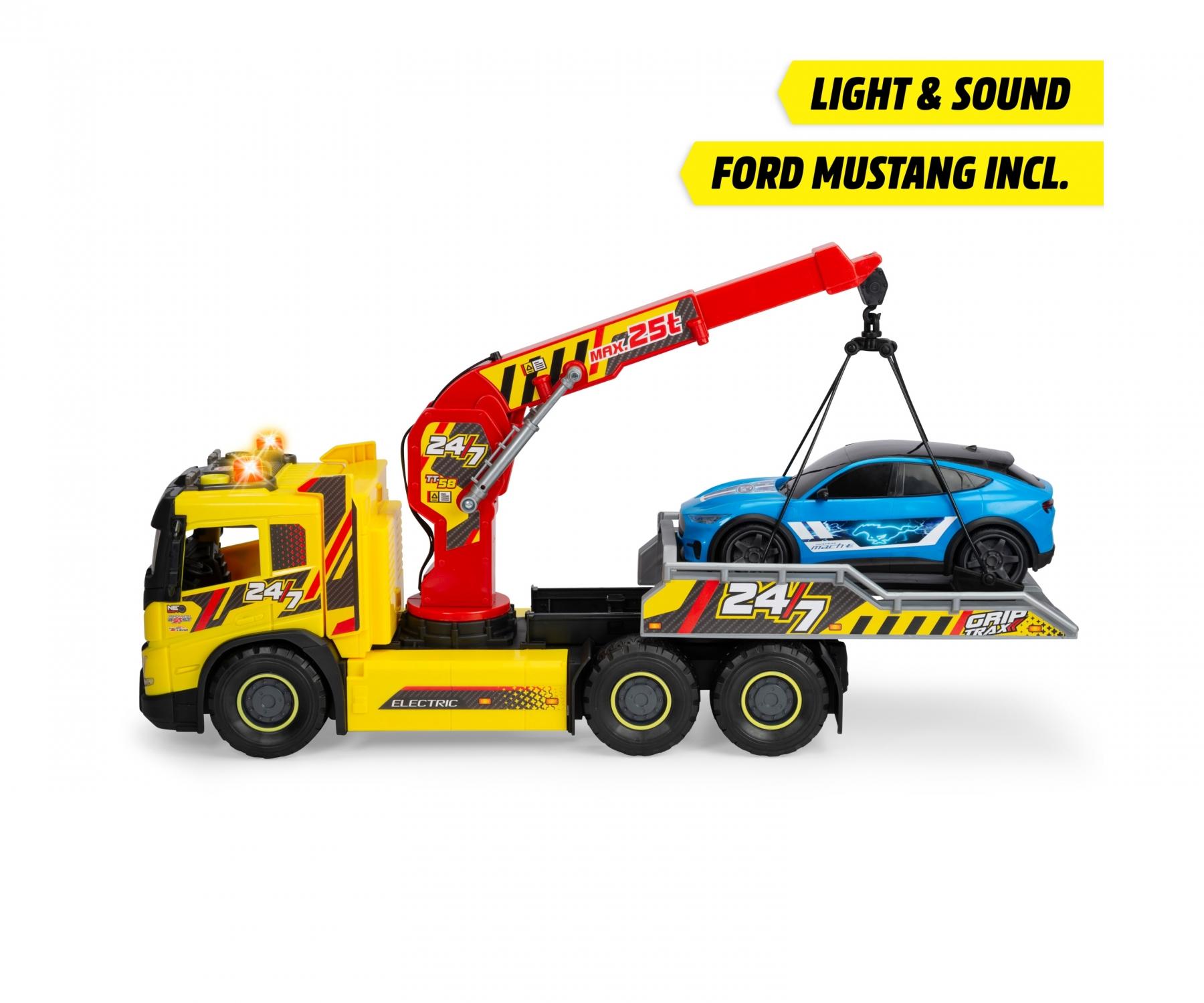Dickie Toys Iso Hinausauto Äänillä ja Valoilla