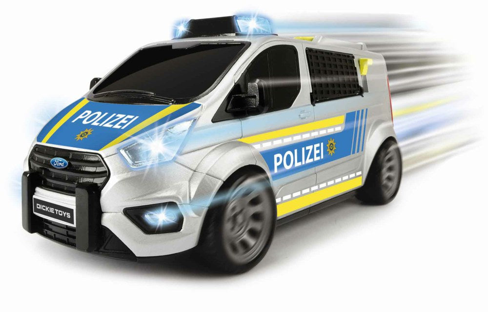 Dickie Toys Poliisiauto Äänillä Ja Aukeavilla Takaovilla
