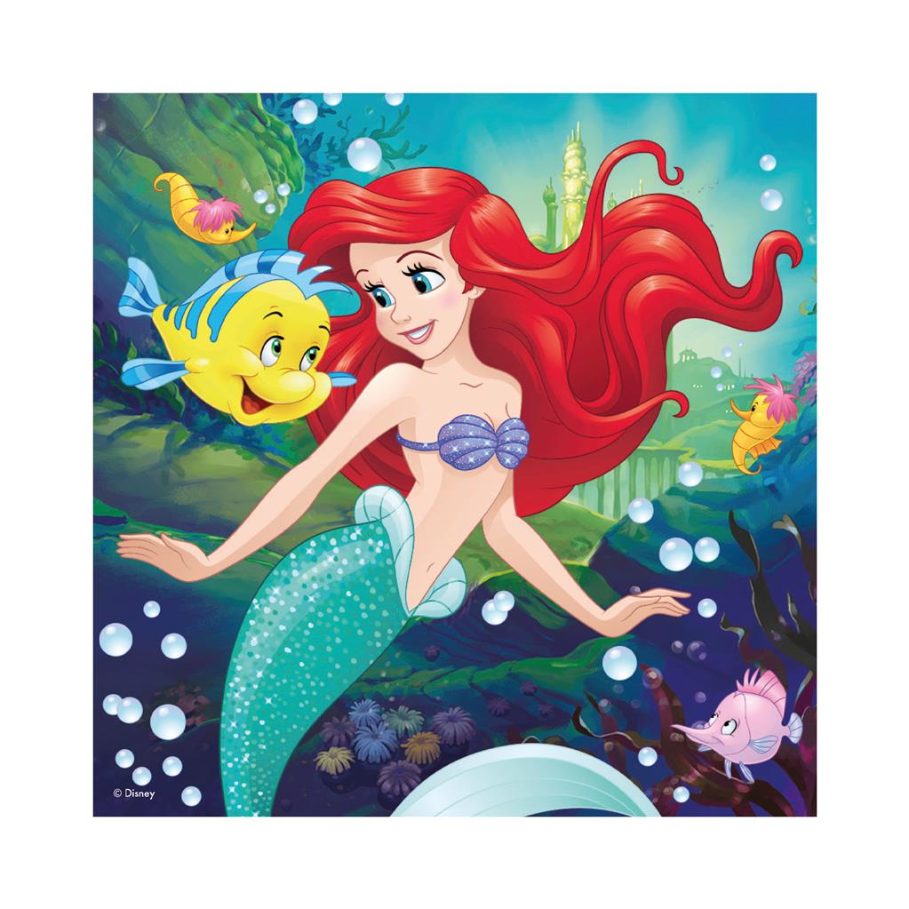 Dino Puzzle Disney Prinsessat Palapeli 3x55 Palaa