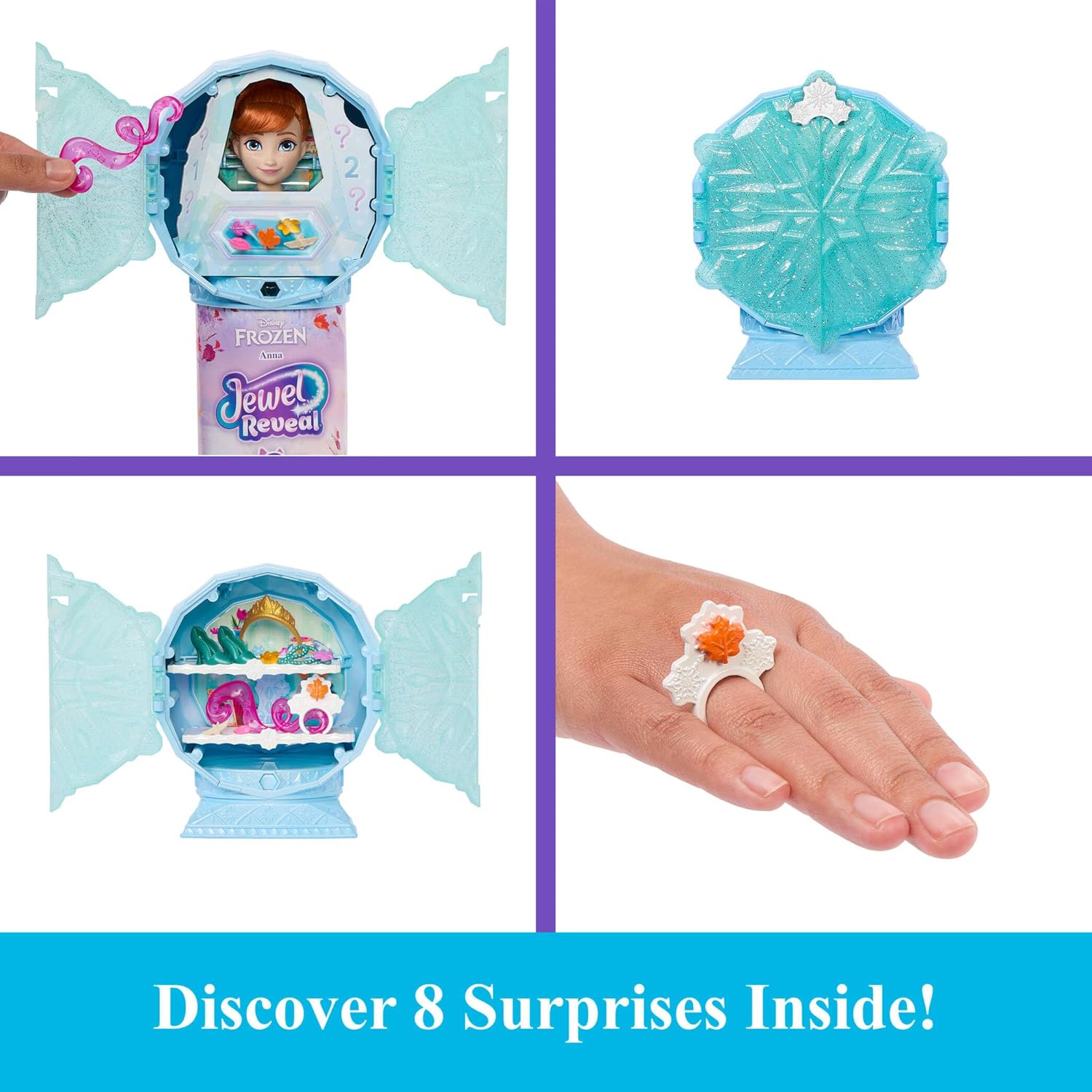 Disney Frozen Anna Jewel Reveal Yllätysleikkisetti