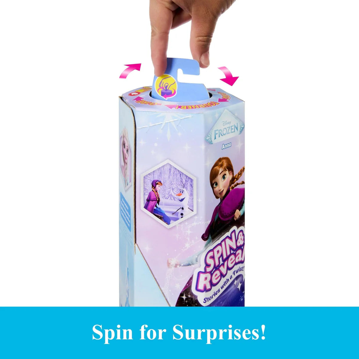 Disney Frozen Spin & Reveal W2 Anna Nukke 30 cm