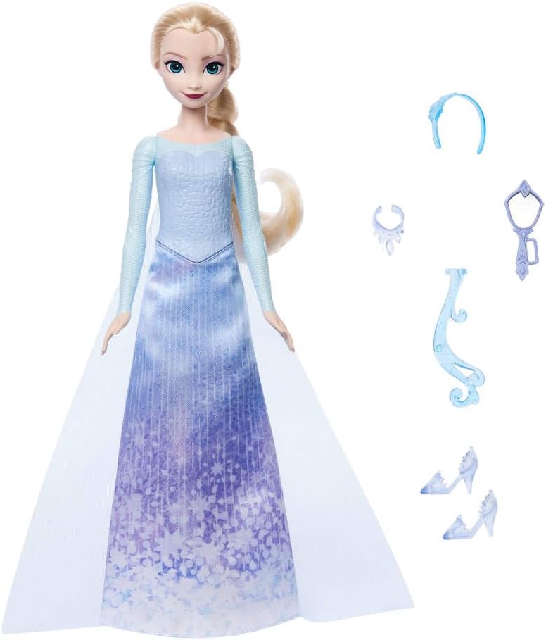 Disney Frozen Spin & Reveal W2 Elsa Nukke 30 cm