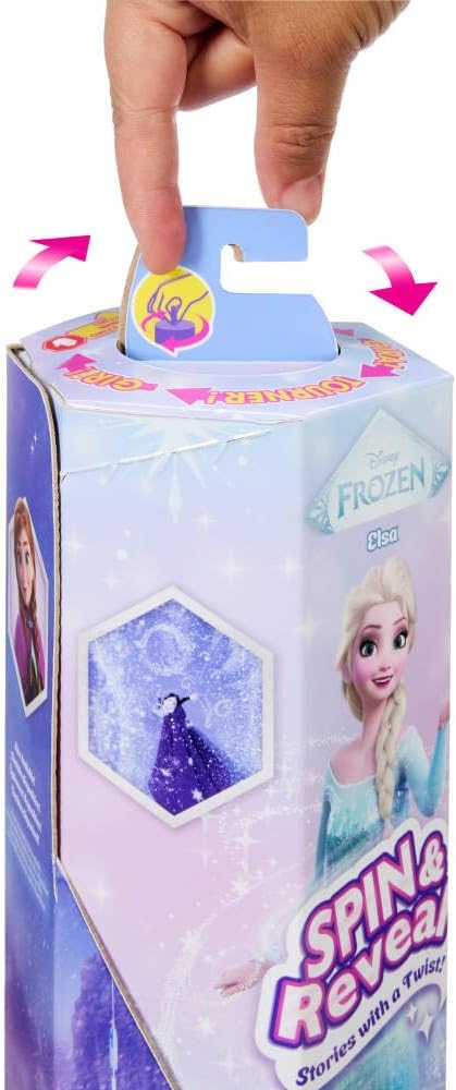 Disney Frozen Spin & Reveal W2 Elsa Nukke 30 cm