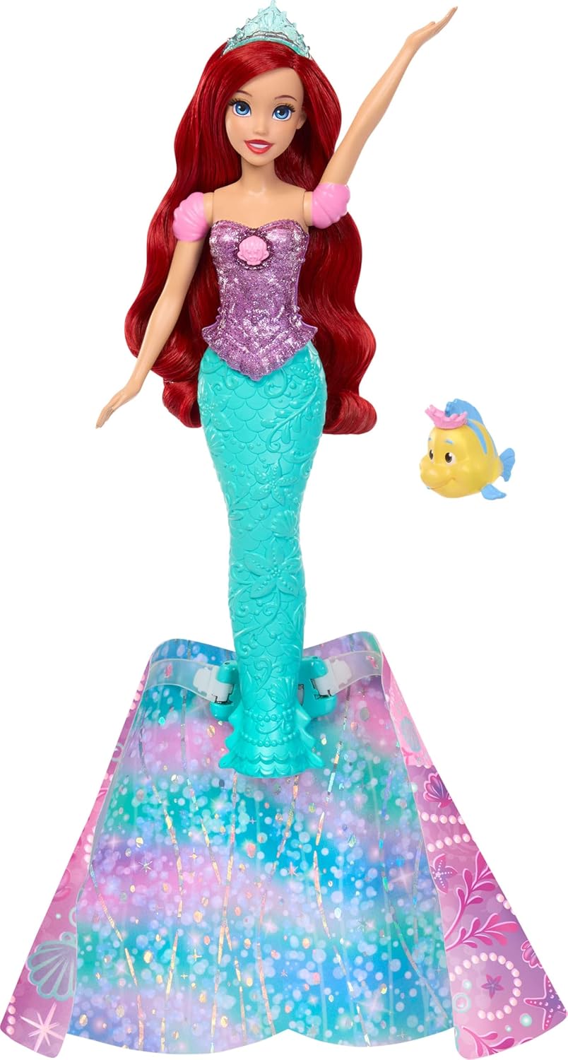 Disney Princess Ariel Merenneito Nukke 2-in-1