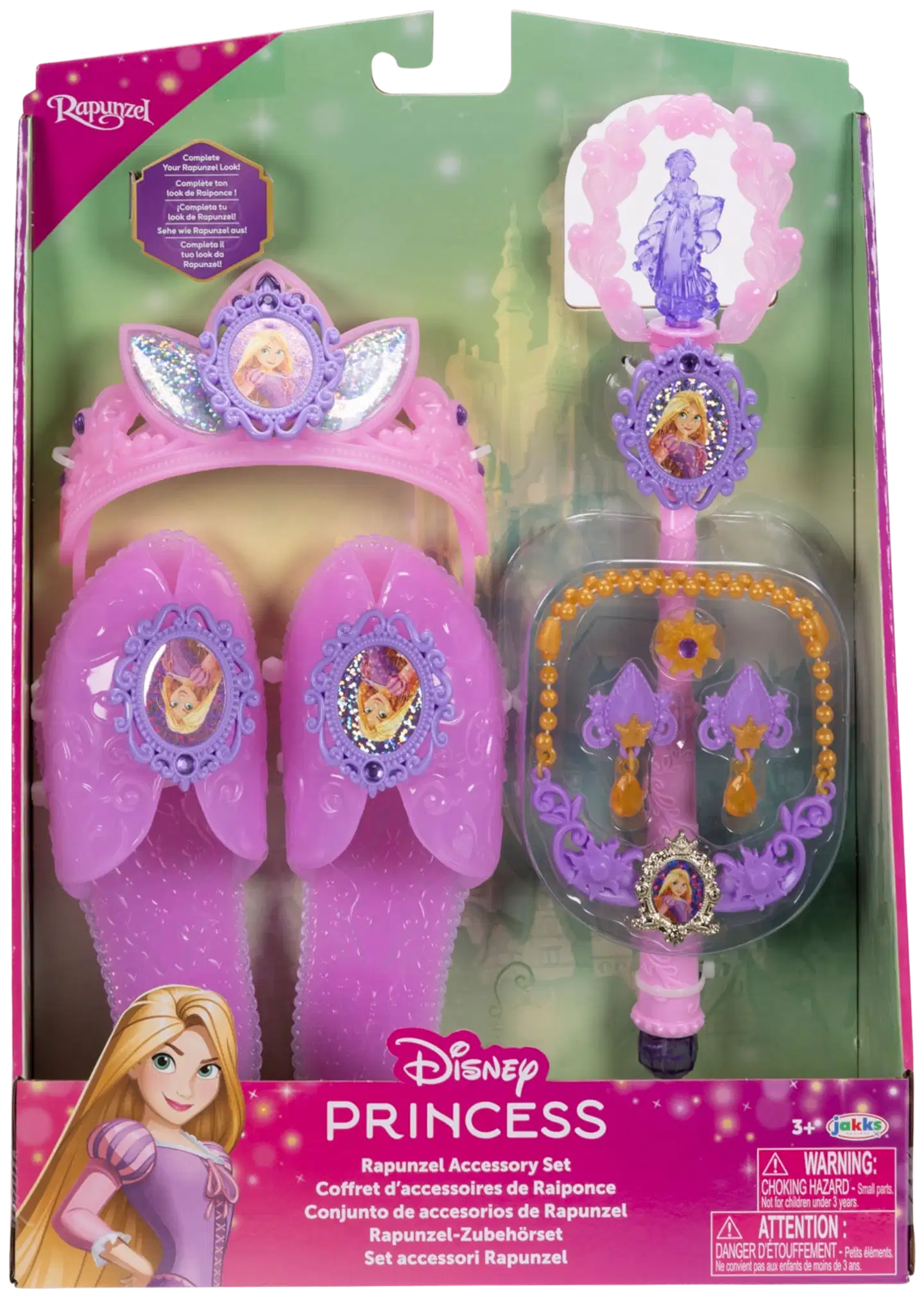 Disney Princess Tähkäpää Rooliasu Tarvikesetti