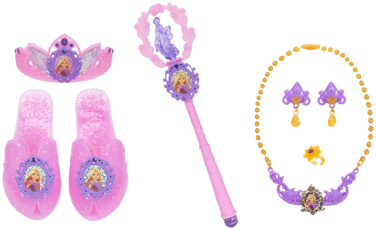 Disney Princess Tähkäpää Rooliasu Tarvikesetti