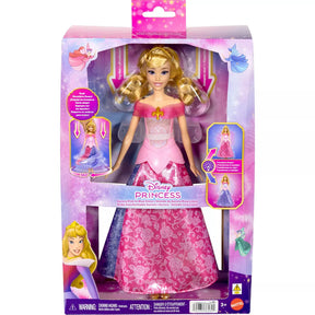 Disney Prinsessa Aurora 30cm Muuntautuvalla Mekolla
