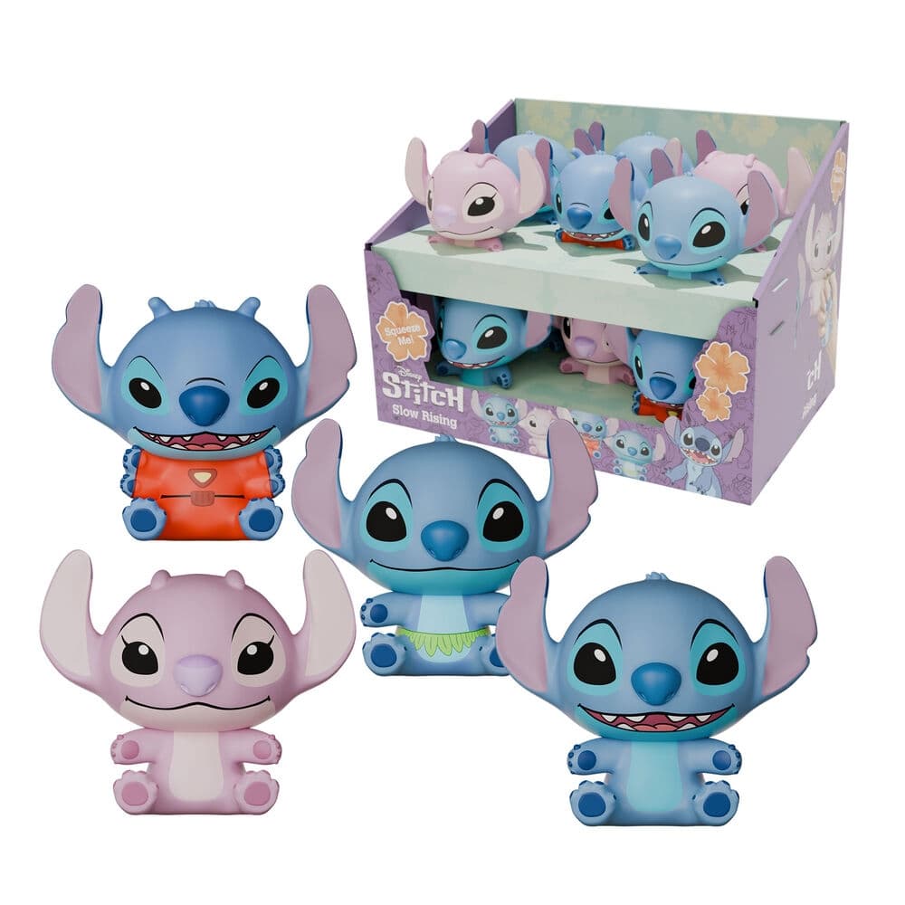 Disney Stitch Super Squishy Puristeltava Stitch tai Angel Lajitelma