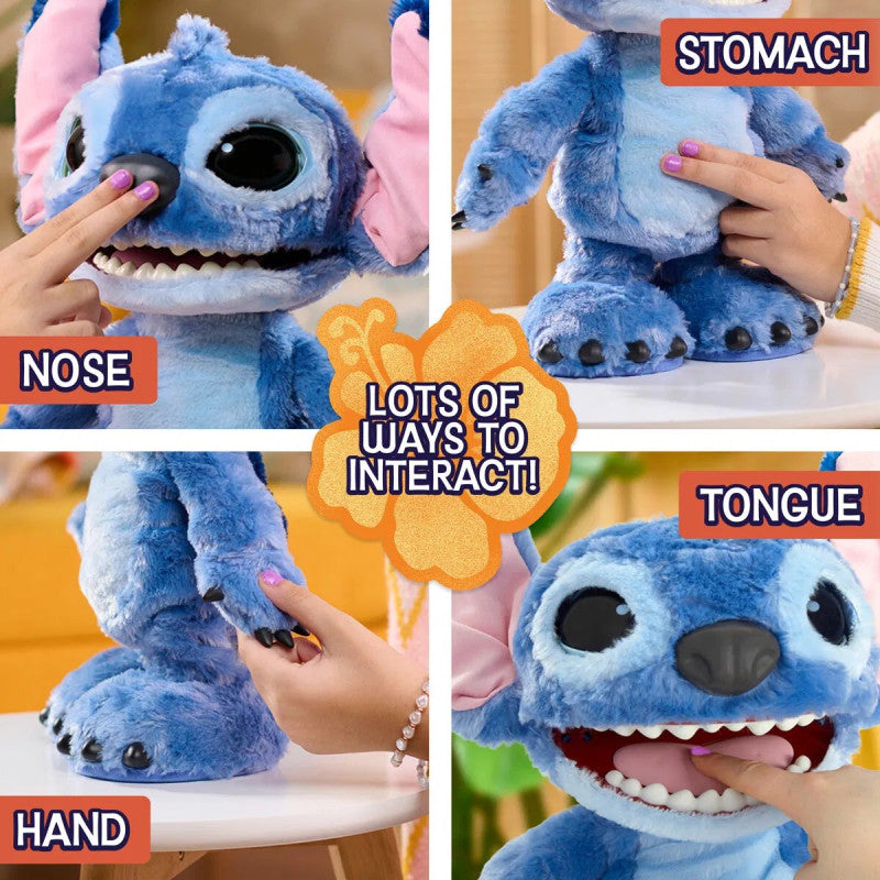 Disney Ultimate Interaktiivinen Stitch Pehmolelu 43 cm