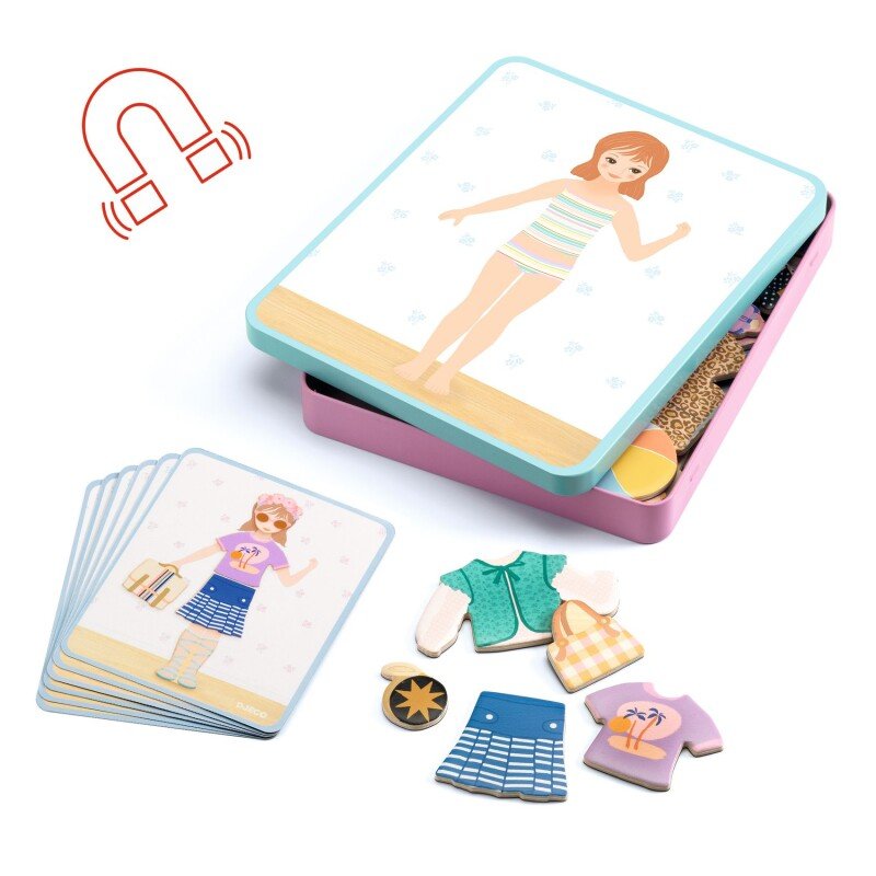 Djeco Paperinukke Magneettileikki