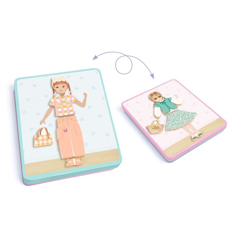 Djeco Paperinukke Magneettileikki