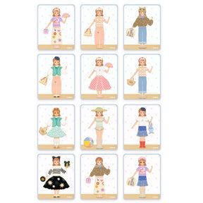 Djeco Paperinukke Magneettileikki