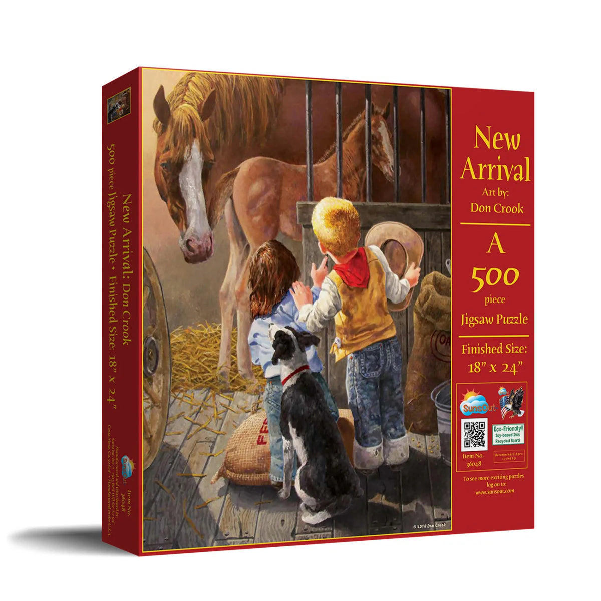 Don Crook 500 Palan Palapeli Hevoset