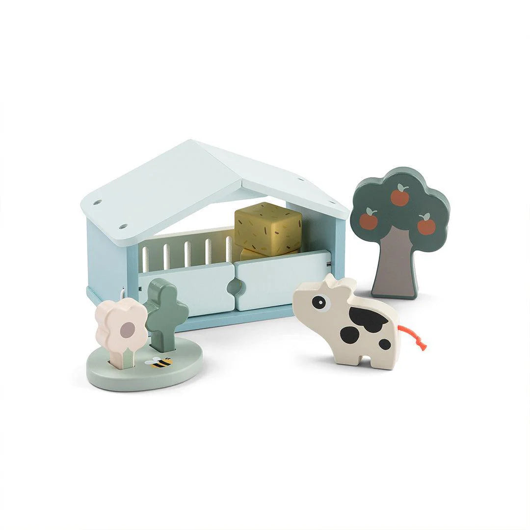 Done by Deer Dotti Lehmän Maatila Setti