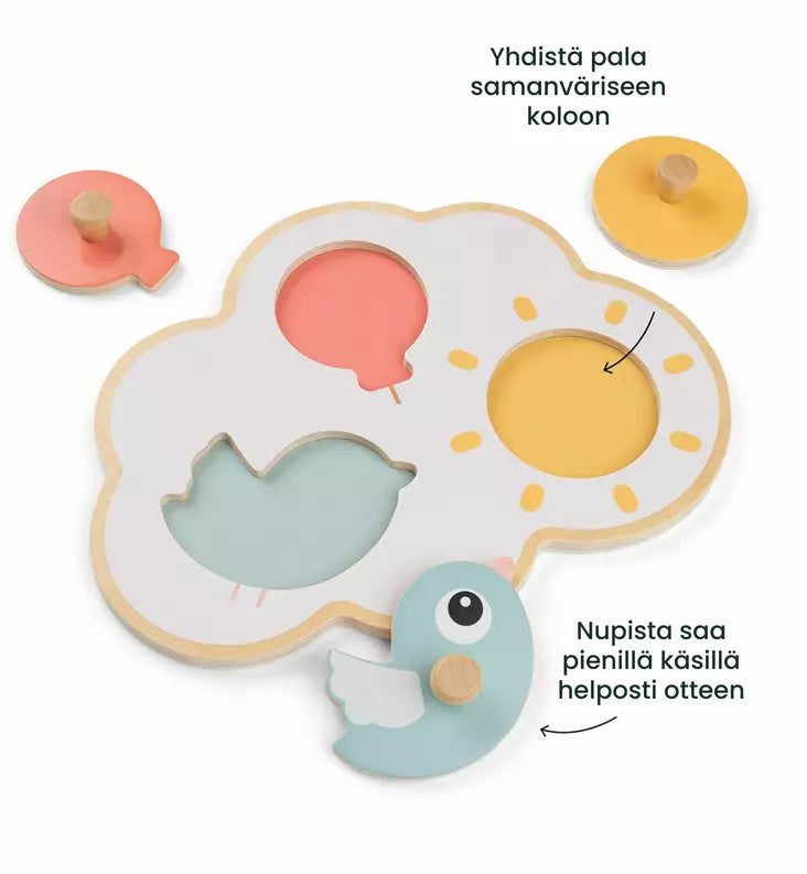 Done by Deer Nuppipalapeli Happy Clouds