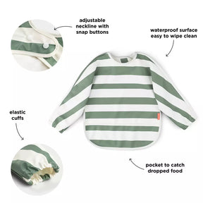 Done by Deer Ruokalappu Hihoilla Stripes Green