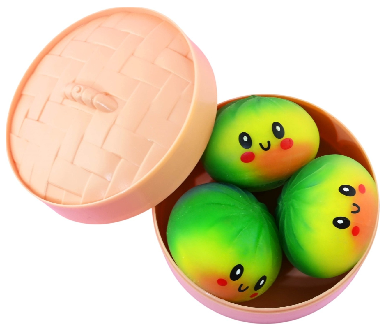 Dumpling Puristeltava Rainbow/Värikäs 3 kpl Pehmeä